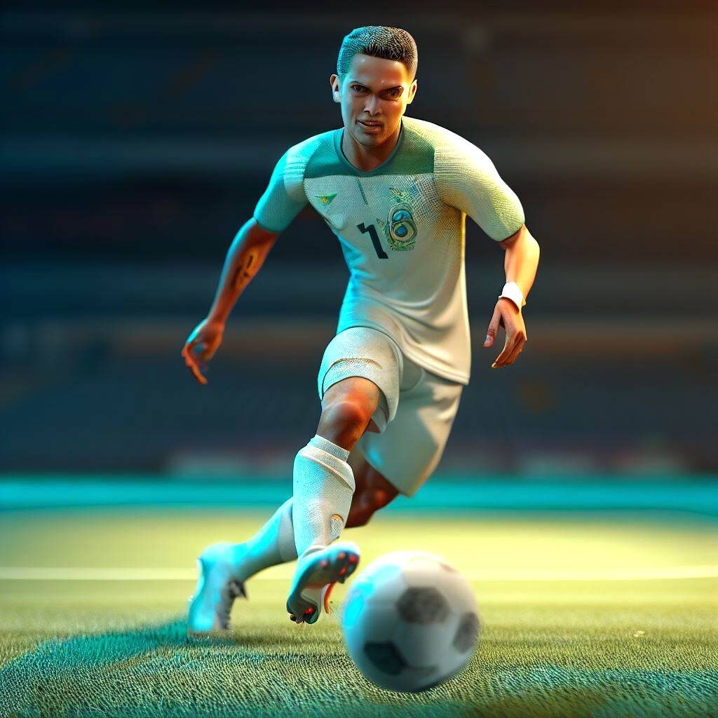 World Cup simulator soccer player