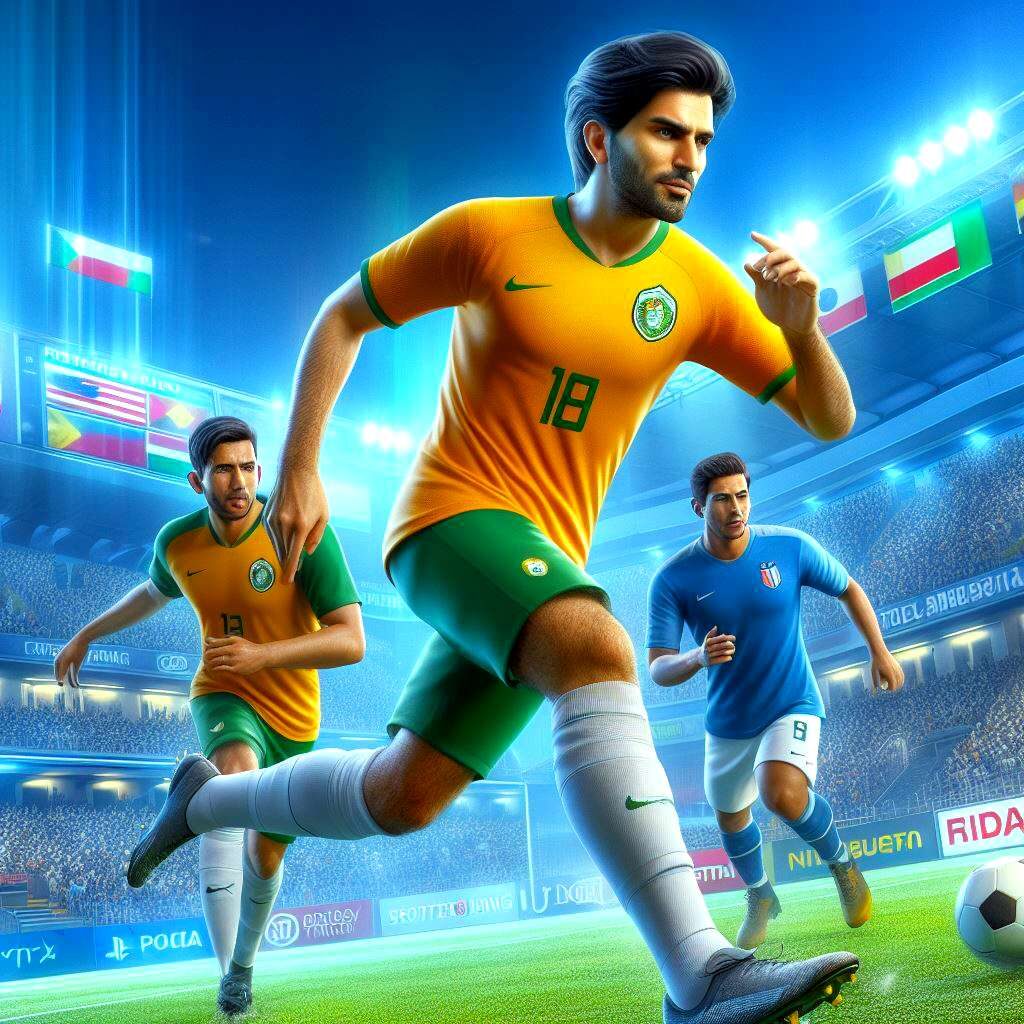 Copa América simulator soccer players